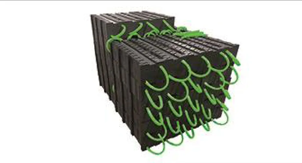 Interlocking composite cribbing blocks with lifting loops